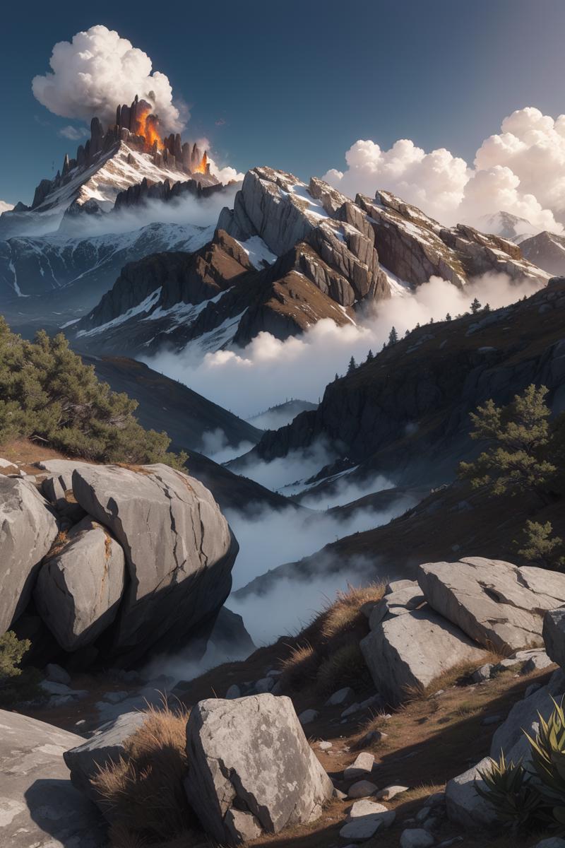 02018-3769129405-(masterpiece, best quality, high quality, highres, ultra-detailed),_on a mountain high above the clouds,pine trees took root,sun.png